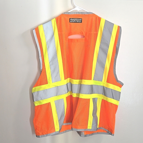 Body Guard Safety Gear Hi-Vis Vest 2 Pack - Picture 4 of 8